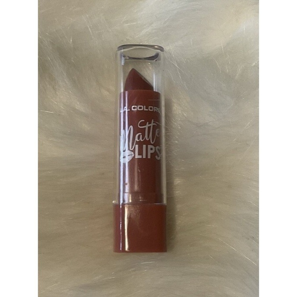 LA Colors Matte Lips Lipstick Beau New & Discontinued Makeup Stick Red